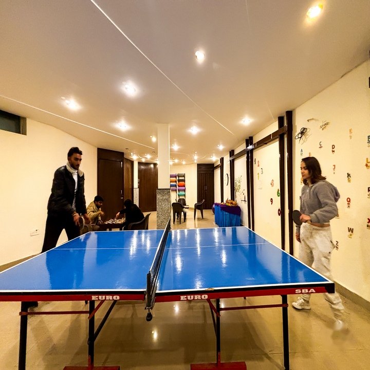 Indoor games room at The Neeraj
